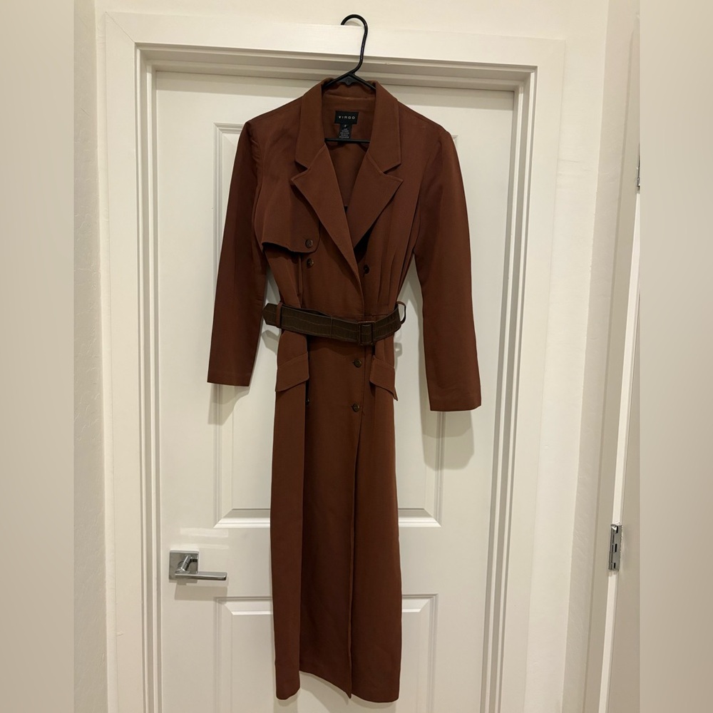 Brown Coat Dress